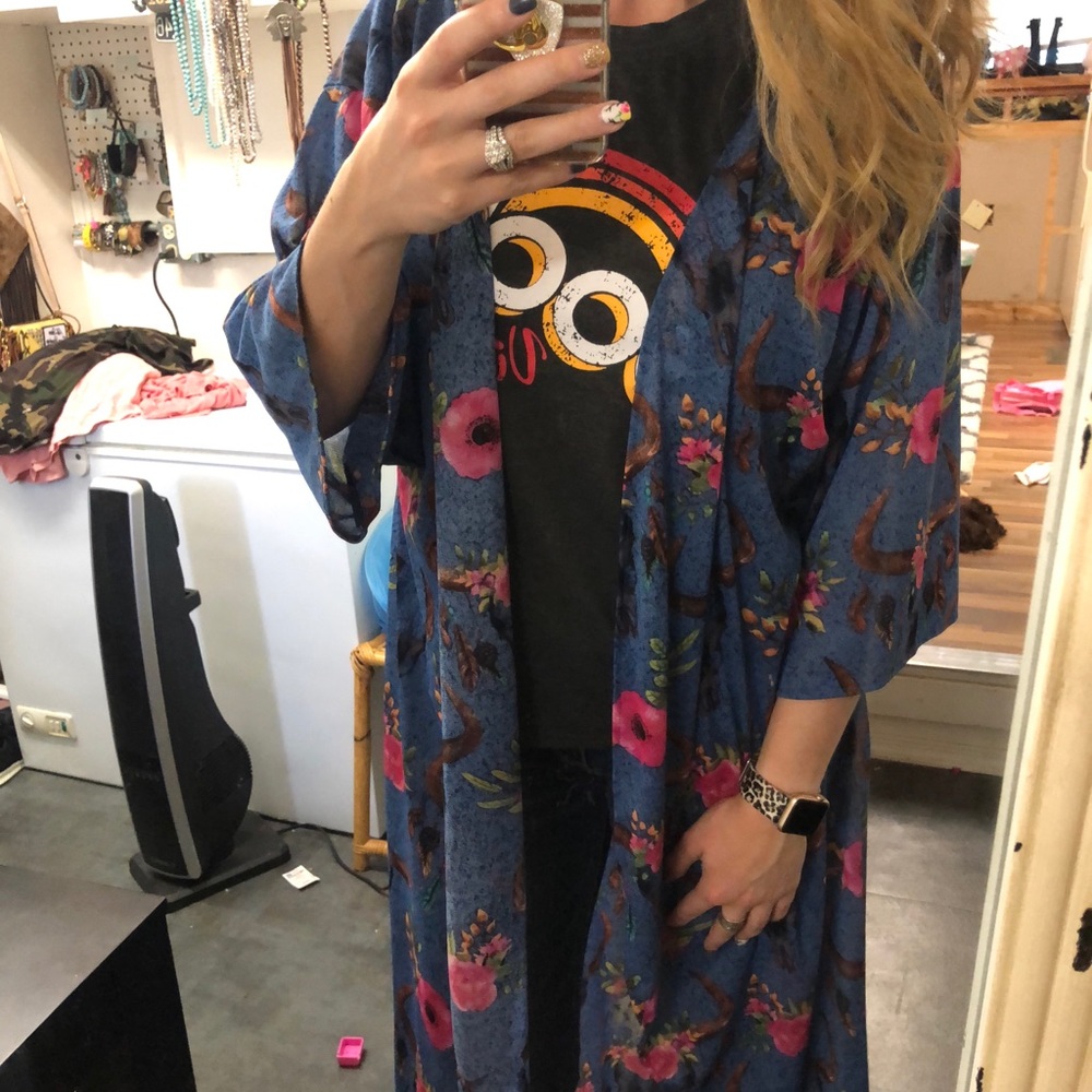 Bill skull kimono